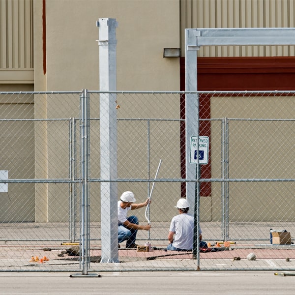 how much time can i lease the temporary fence for my building site or event in Westborough MA